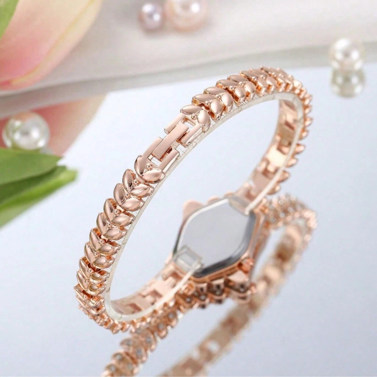 Relógio Feminino Com Pulseira De Diamantes Relógio Quartzo Feminino Moda Leve E Luxuosa Casual De Quartzo