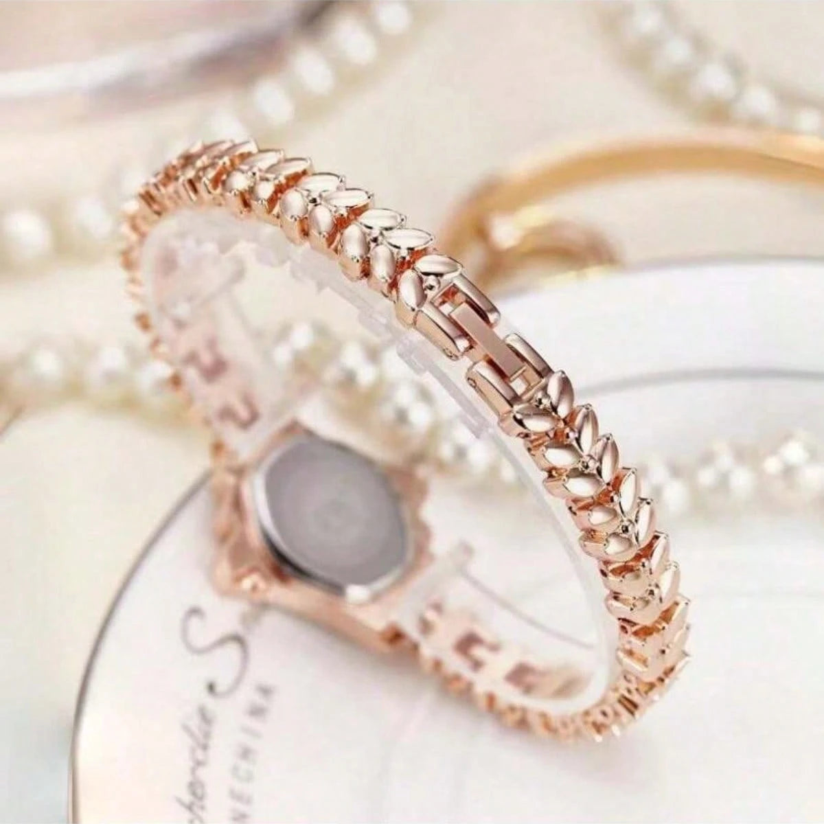 Relógio Feminino Com Pulseira De Diamantes Relógio Quartzo Feminino Moda Leve E Luxuosa Casual De Quartzo