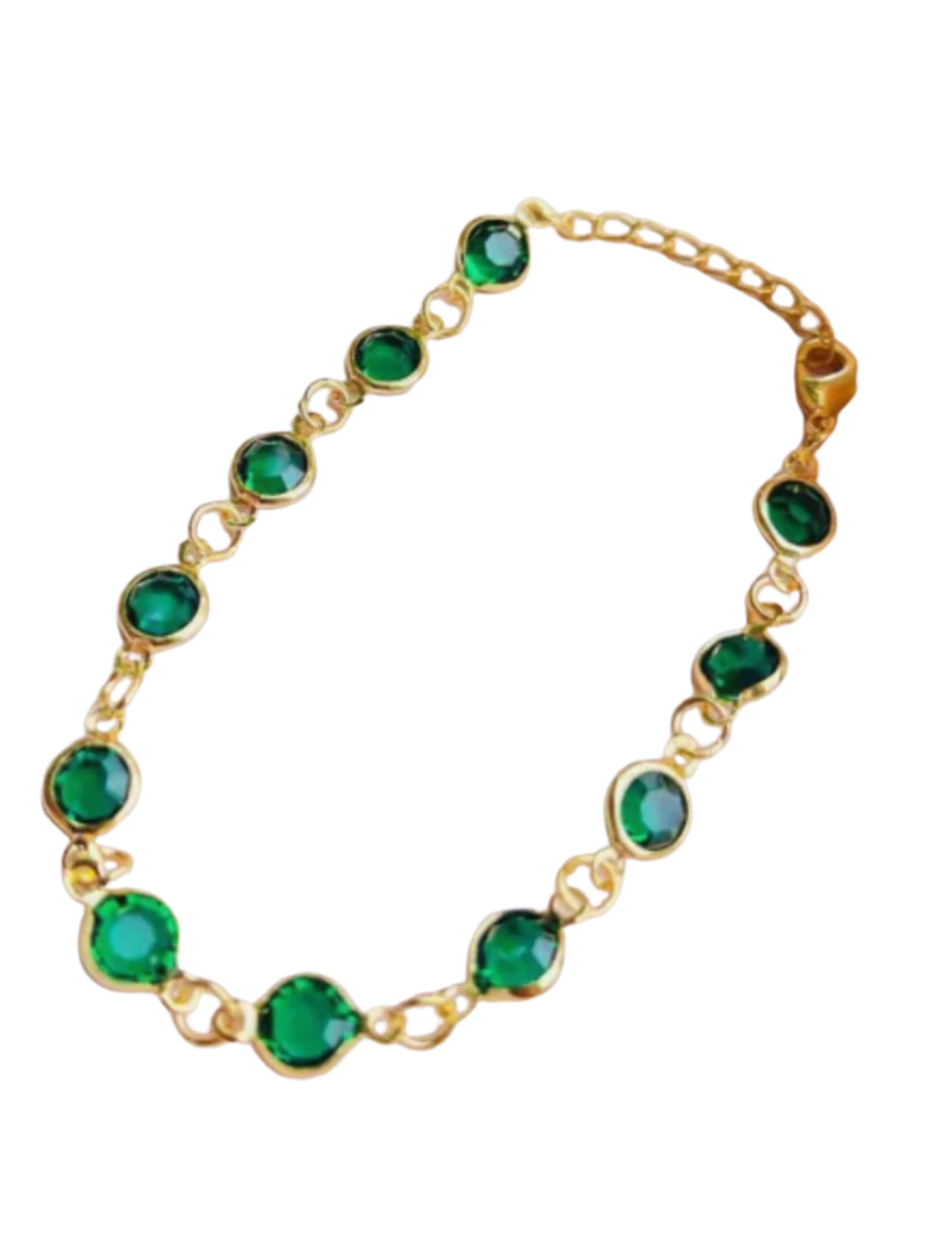 pulseira esmeralda