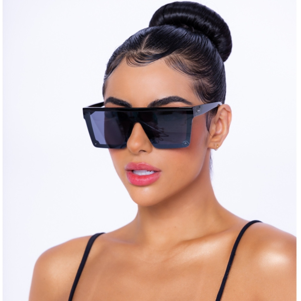 Óculos de Sol Feminino Unisex Quadrado Maior UV400 modas