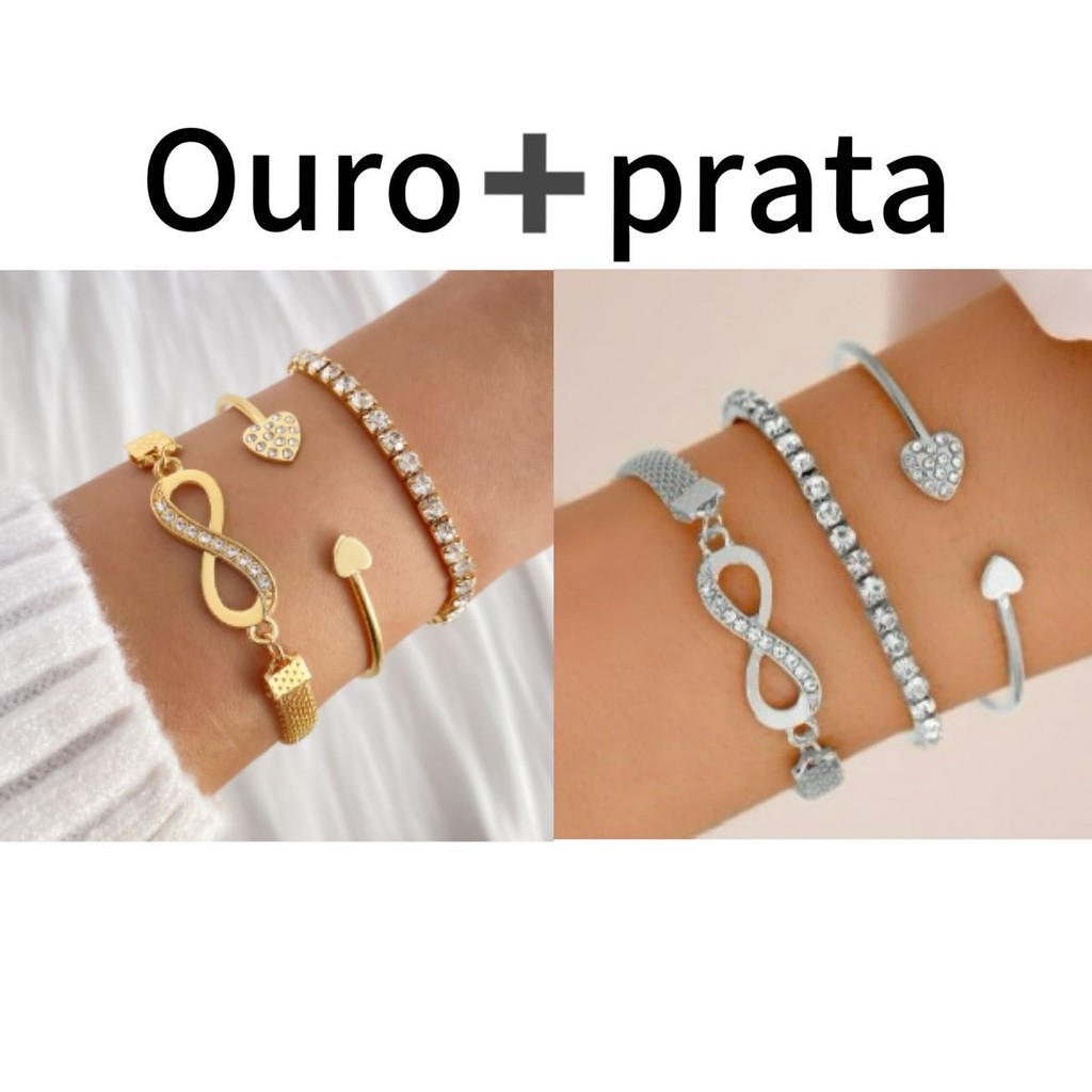 3 Pçs Conjunto Pulseira Vintage | Bella & Finna