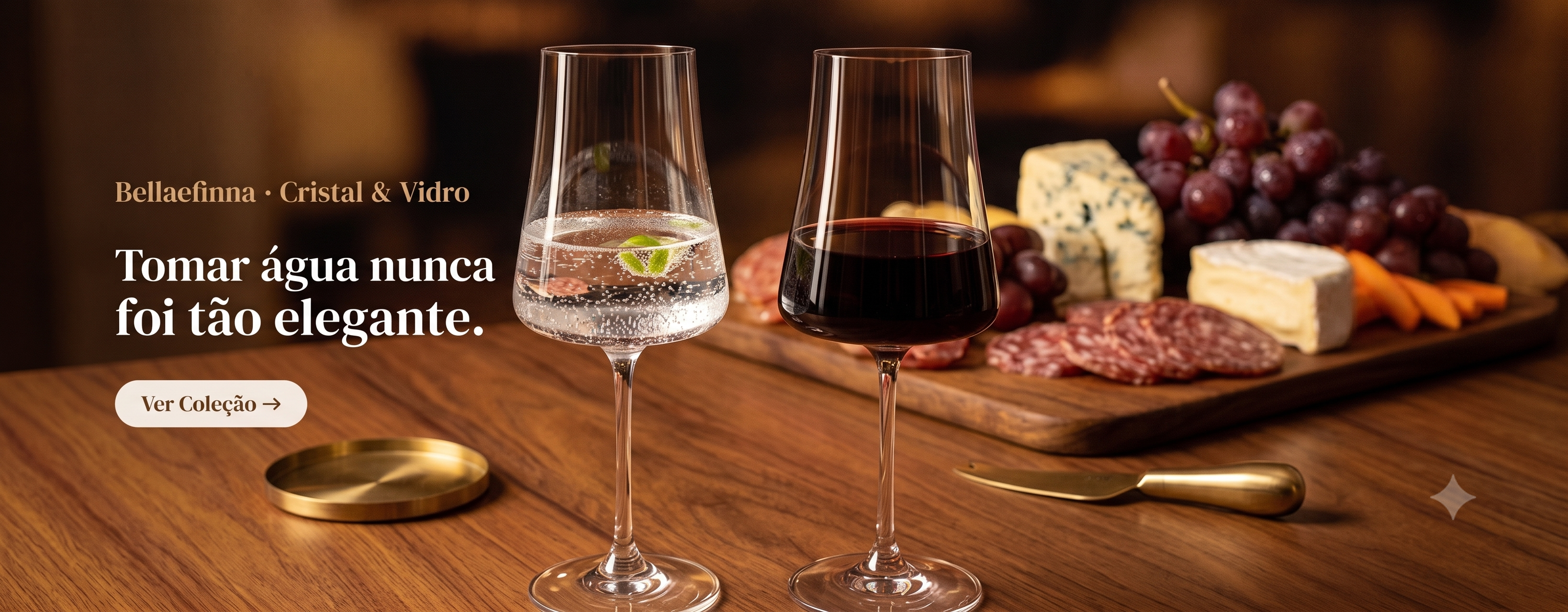 Taças & Copos — Beber com elegância.