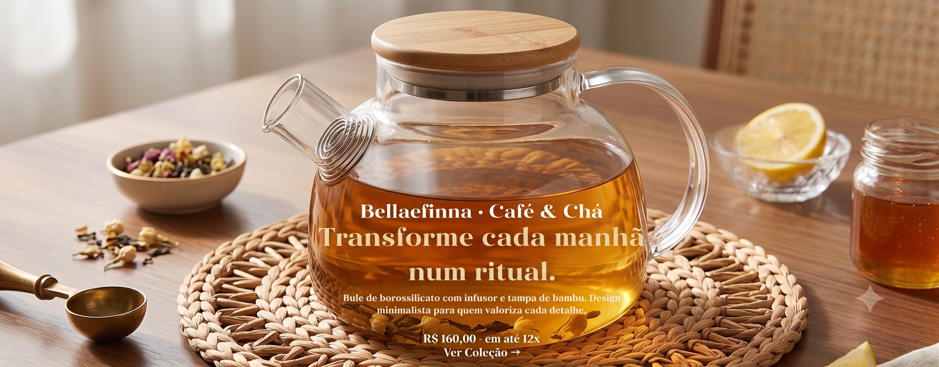 Café & Chá — O ritual da manhã