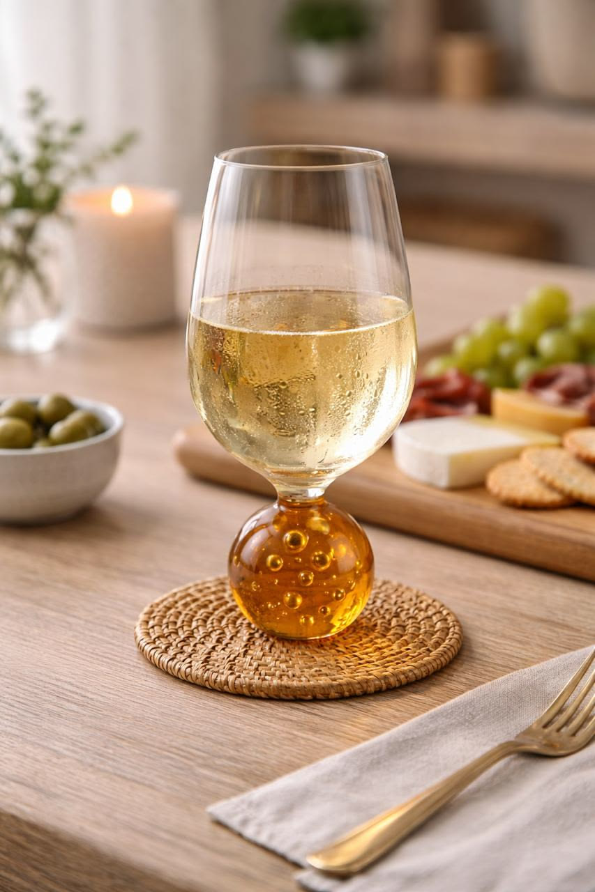 Taça Bubble Amber | BELLAEFINNA