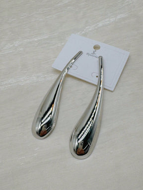 Brincos Formato de Gotas Super Long geométricos simples e da moda, exagerada, estilo moderno e simples