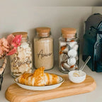 Kit 3 Potes Personalizados para o Cantinho do Café | Organize com Amor e Propósito |Bellaefinna