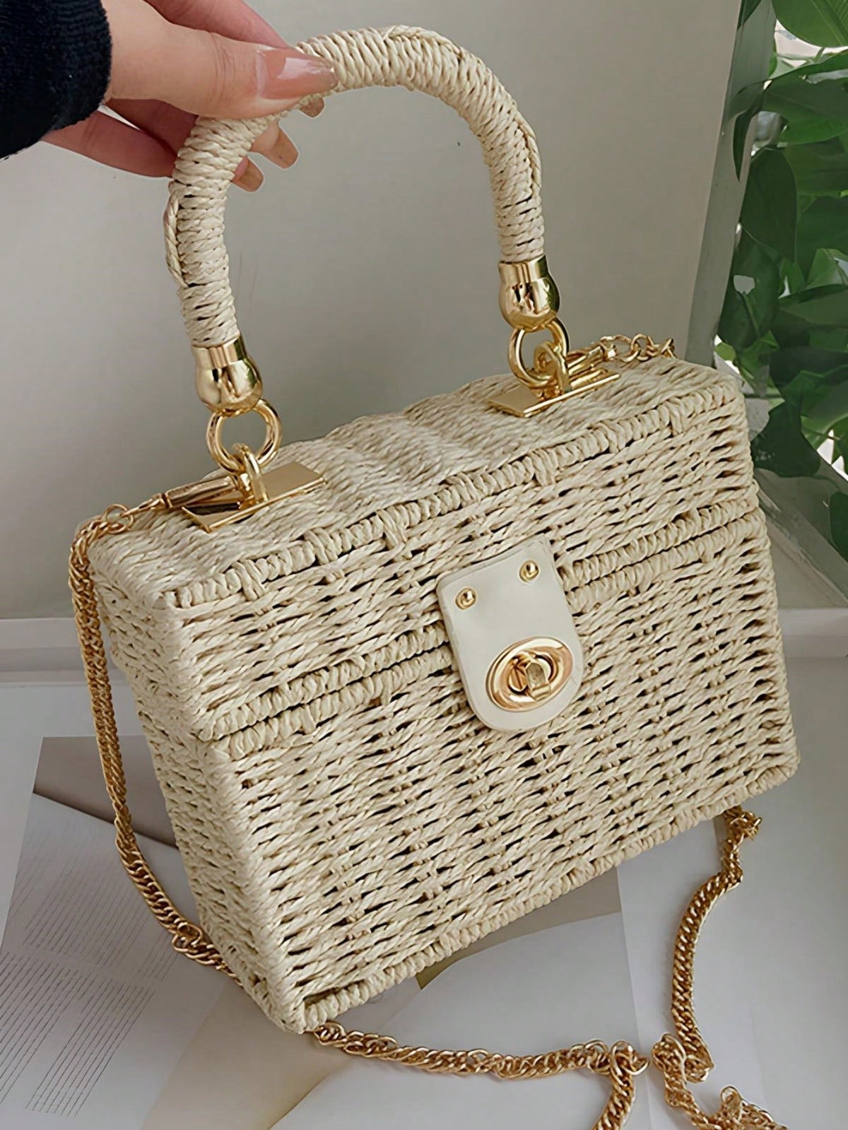 Bolsa  de Palha  Elegance02