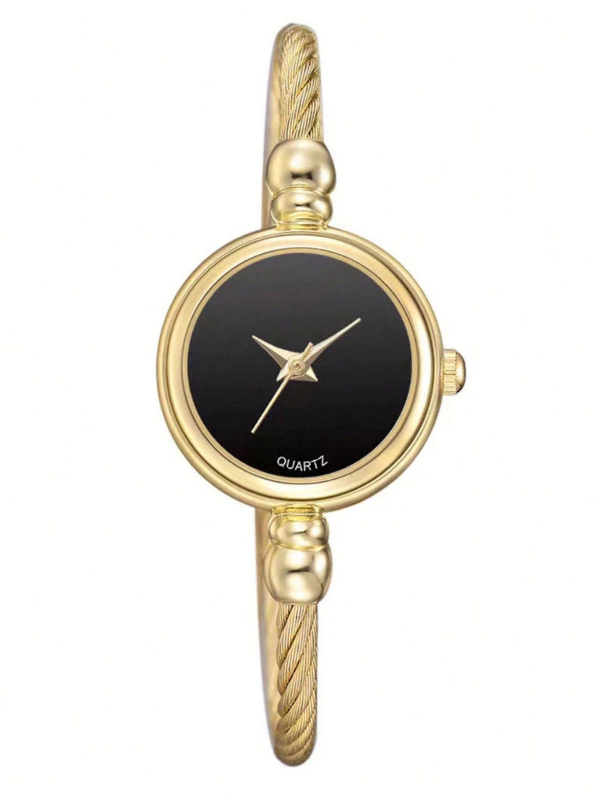 Relógio  redondo Gold Lux | Bella & Finna