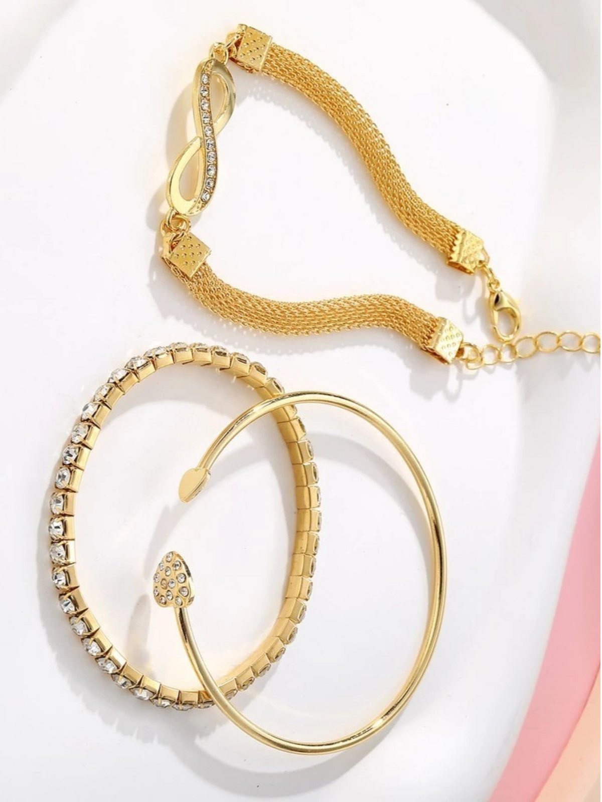 3 Pçs Conjunto Pulseira Vintage | Bella & Finna