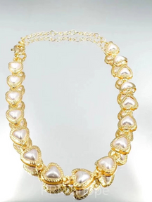 Pulseira Pérola com Coração | Bella & Finna