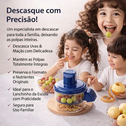 Descascador elétrico automático de alho e frutas | Bellaefinna