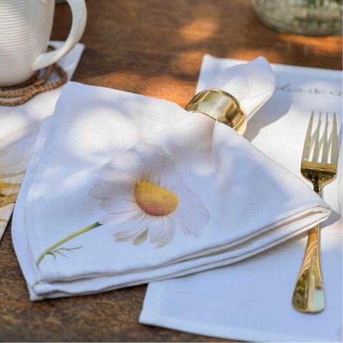 Kit 4 Guardanapos Classic Linen | BELLAEFINNA