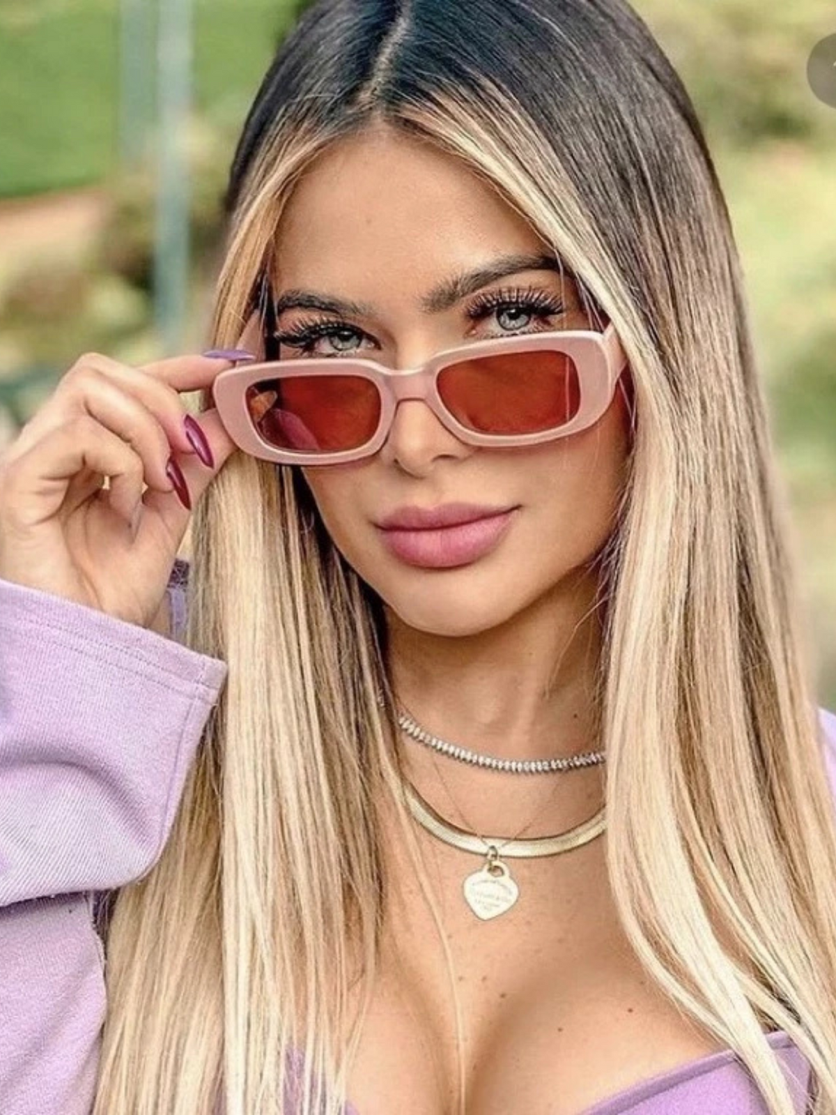 Óculos Retrô Oval | Bella & Finna