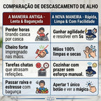 Descascador elétrico automático de alho e frutas | Bellaefinna