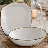 Conjunto Travessas Ryo Maresia Porcelana Areia | BELLAEFINNA