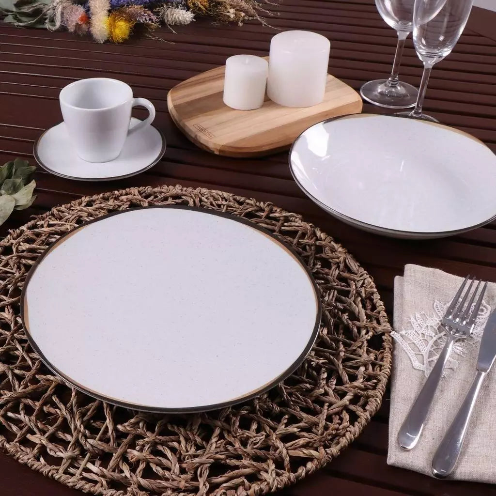 APARELHO DE JANTAR ELEGANTE BELLAEFINNA