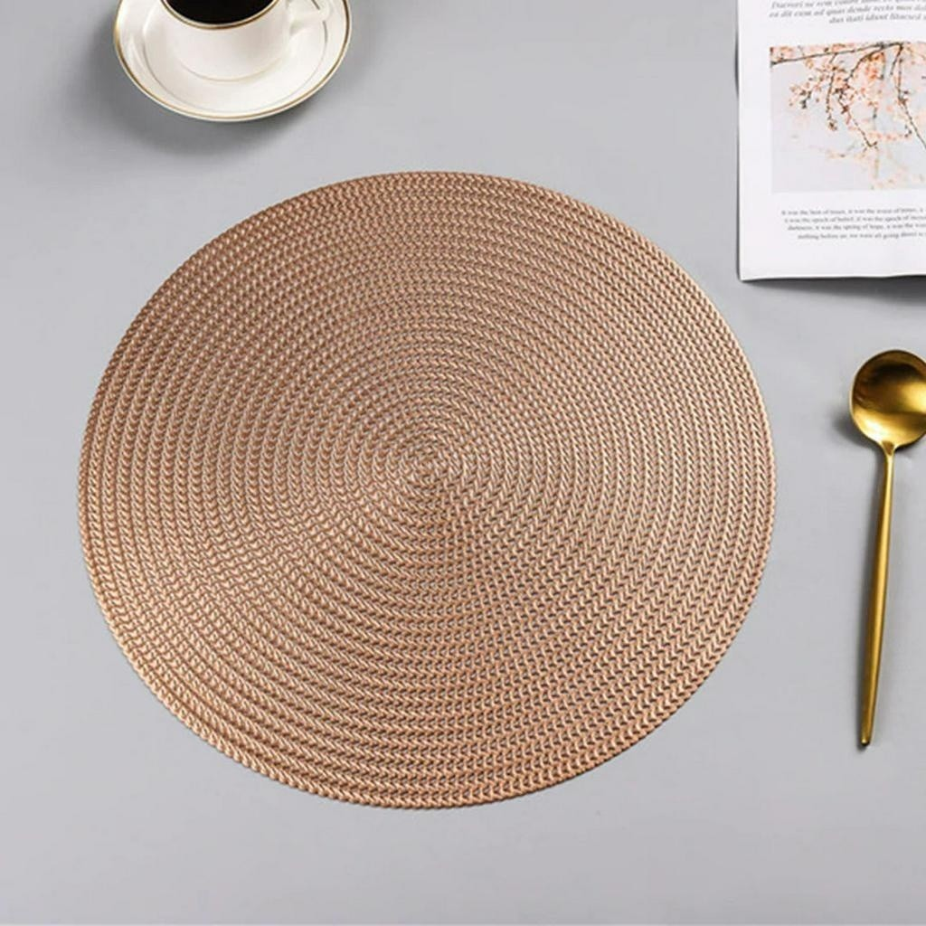 Jogo Americano Redondo até 10 peças Mesa Posta