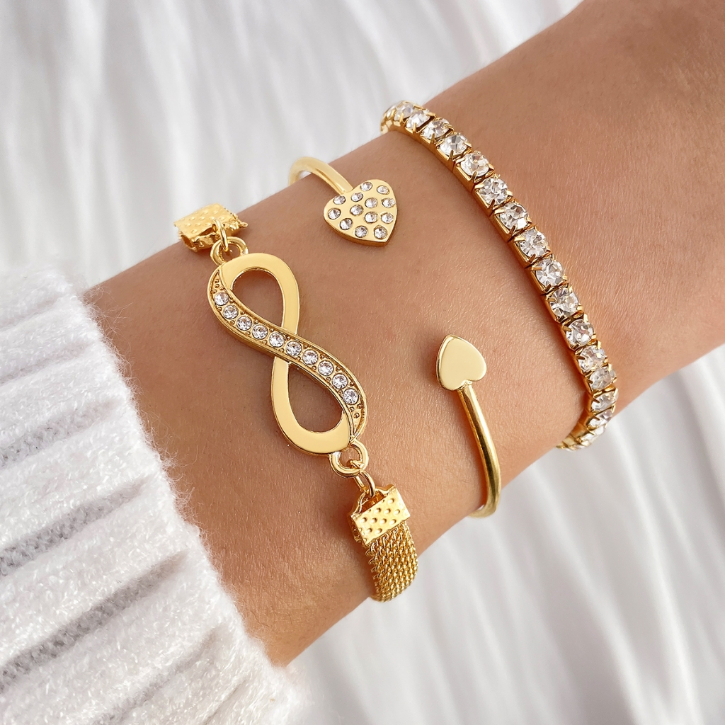 3 Pçs Conjunto Pulseira Vintage | Bella & Finna