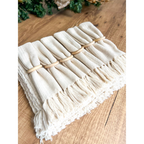 Kit Jogo americano sousplat cor Cru, Off white produto artesanal. Decoração mesa posta, tear mineiro 1, 2, 4 e 6 lugares