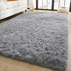 Tapete Peludo Felpudo 2,00 x 1,40 Mt Sala Quarto Luxuoso