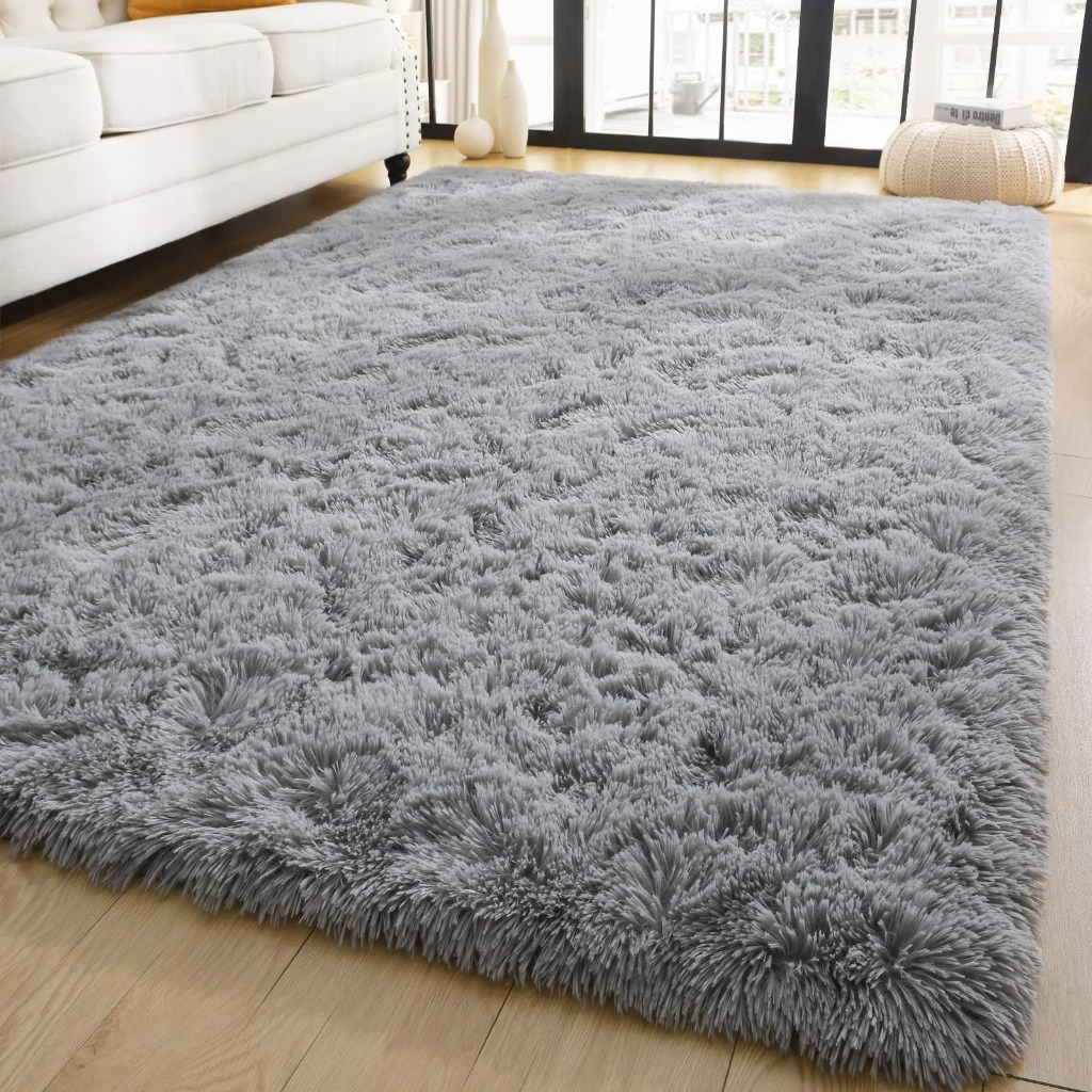 Tapete Peludo Felpudo 2,00 x 1,40 Mt Sala Quarto Luxuoso