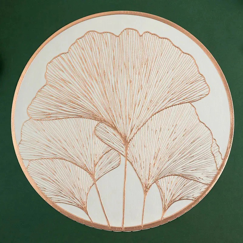 Jogo Americano Redondo até 10 peças Mesa Posta