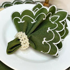 Kit Jogo Americano 8 Pçs Souplats Mesa De 4 Lugares Mesa Posta Guardanapo Supla Sousplat