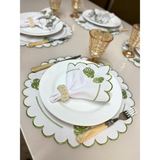 Kit Jogo Americano 8 Pçs Souplats Mesa De 4 Lugares Mesa Posta Guardanapo Supla Sousplat