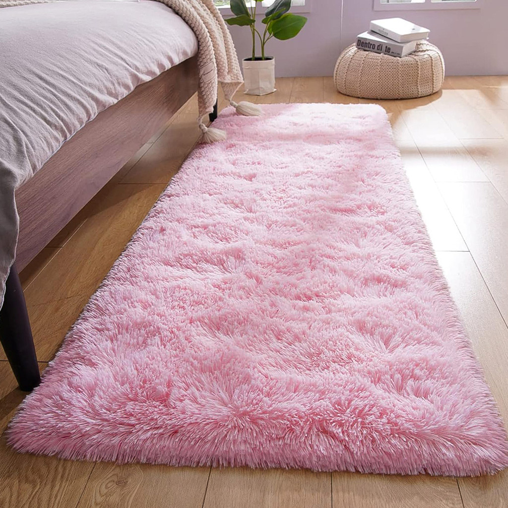 Tapete Passadeira 2,00 x 0,60 Corredor Quarto Sala Felpudo Várias Cores