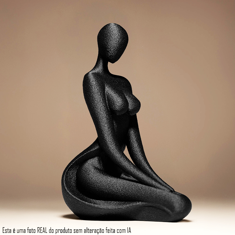 Escultura Cavalo Decorativa Moderna Sofisticada Elegante Estátua Casa Sala Escritório Presente 20cm