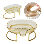 Saboneteira De Pia Escorra A Caixa De Sabão Para Banheiro Com Suporte metal