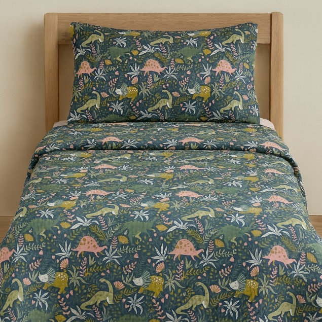 Kit Colcha Estampada Dupla Face Cobre leito 03 Peças Super Macio Tamanho Grande