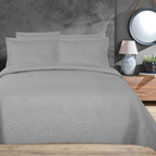 Kit Colcha Estampada Dupla Face Cobre leito 03 Peças Super Macio Tamanho Grande