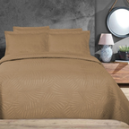 Kit Colcha Estampada Dupla Face Cobre leito 03 Peças Super Macio Tamanho Grande