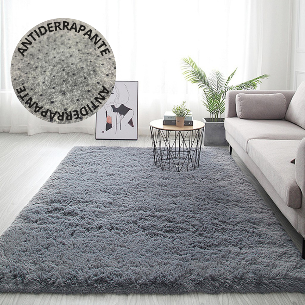 Tapete Peludo Felpudo 2,00 x 1,40 Mt Sala Quarto Luxuoso
