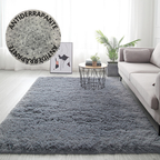 Tapete Peludo Felpudo 2,00 x 1,40 Mt Sala Quarto Luxuoso