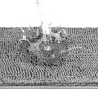 Kit Tapete Banheiro Antiderrapante 40x60 Microfibra Bolinha Macarrão