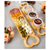 Petisqueira em Madeira com Trio de Ramequins | Bellaefinna