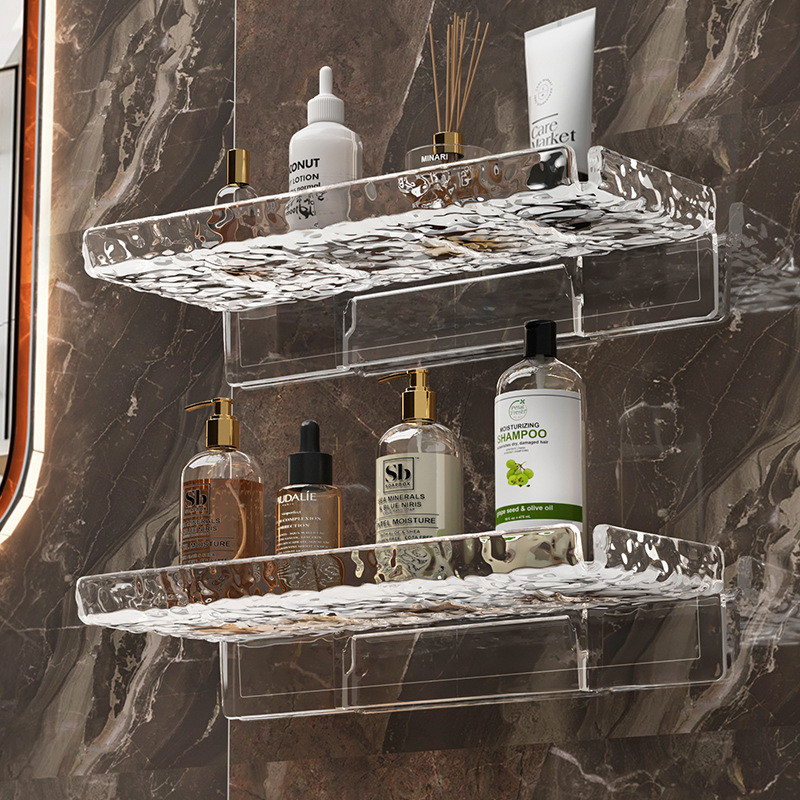Suporte De Shampoo Prateleiras De Banheiro Sem Furo Acrilico Chifre