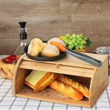 Porta Pães Minimalista Bambu Orgânico | BELLAEFINNA