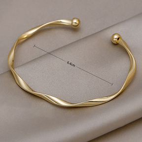 Pulseira De Moda Simples Torcida Alta Qualidade ins trendy niche design Legal Joias De Mão Estilo Feminino